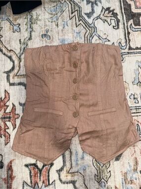 Button-Front Women’s tube top